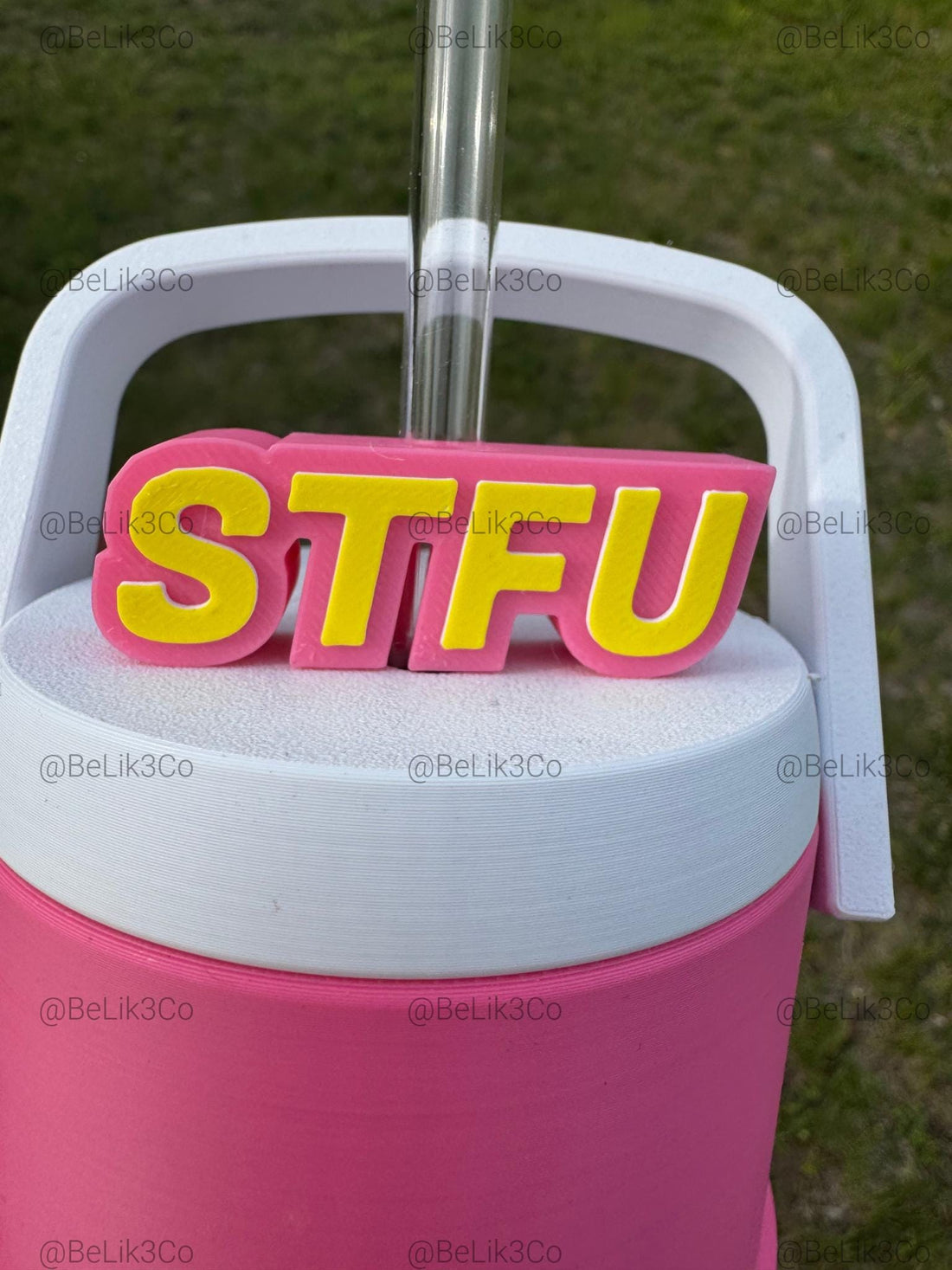 Funny Slang Straw Topper, No Filter Collection Tumbler Accessories, Cup Charm (10mm)