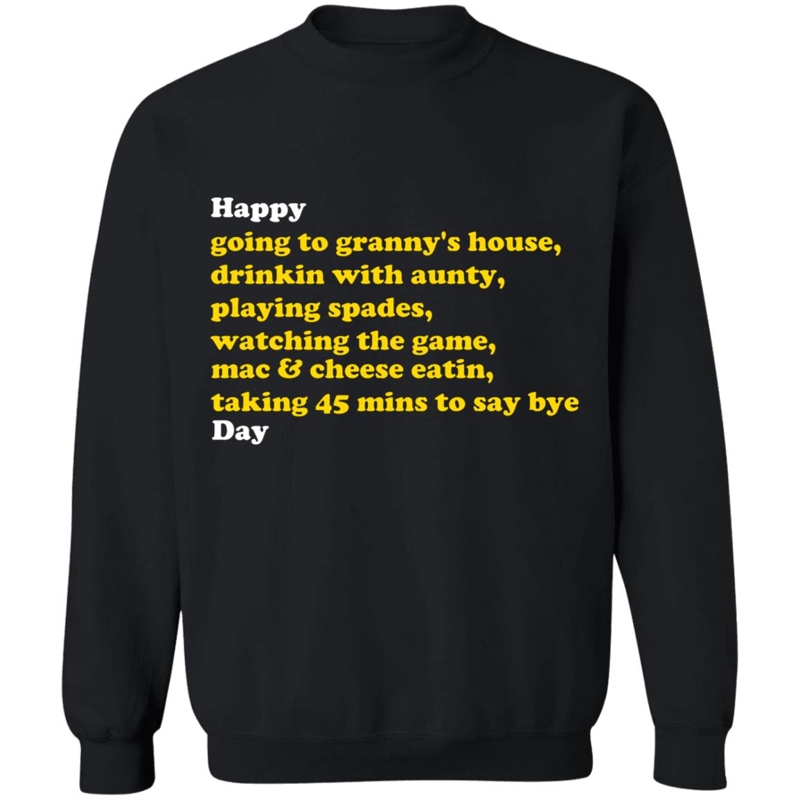THANKSGIVING HOLIDAY SWEATER AND SWEATSHIRT