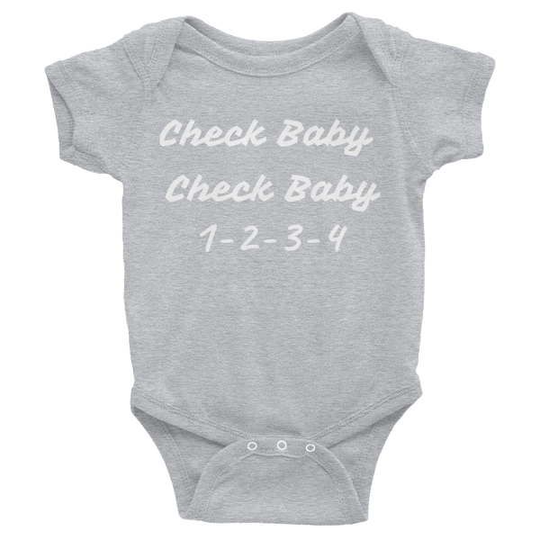 Check Baby, Onesie - Shirts Be Like
