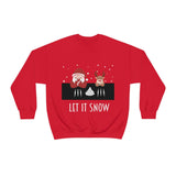 Let It Snow - Crewneck Sweatshirt - Shirts Be Like